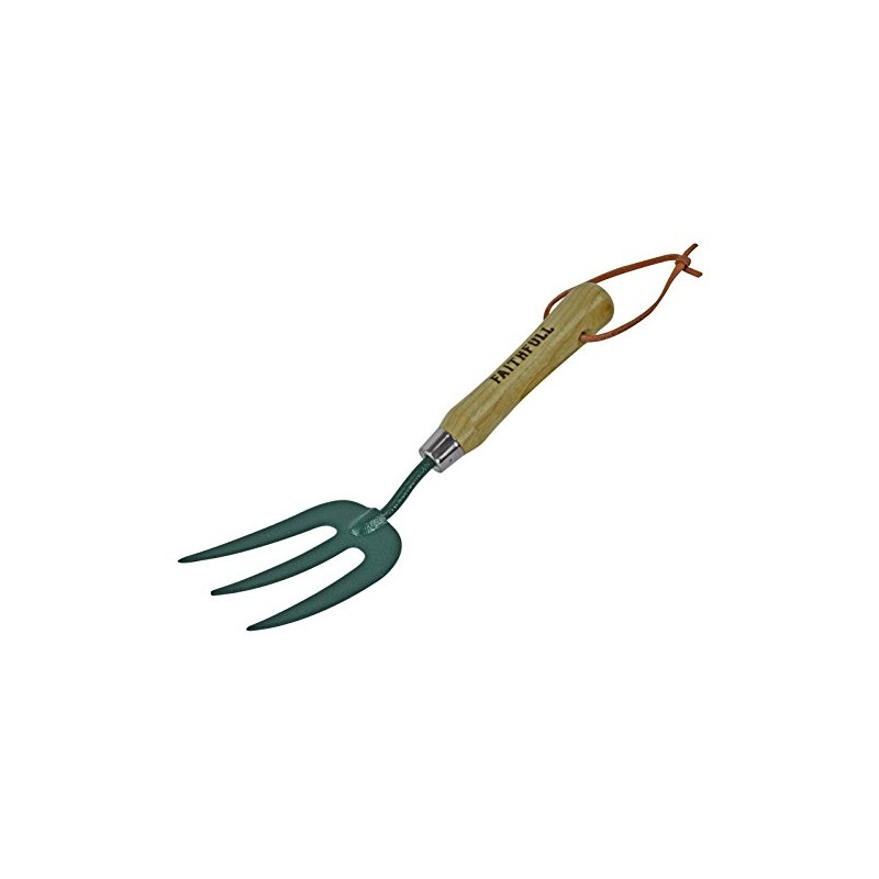 Faithfull Tools FAICOUHF Countryman Hand Fork, Blue, 8 x 30.5