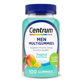 Centrum Multivitamínico Para Hombres Tropical 100 Gomitas