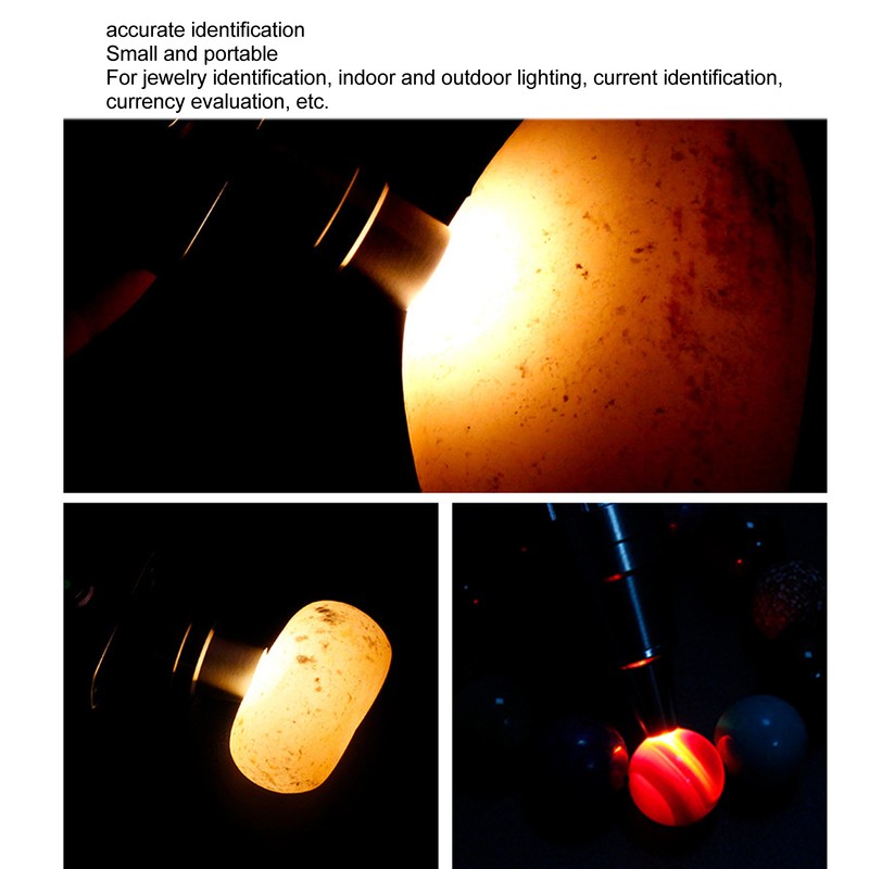 Professional Jade Identification Light 3 LED Light Source Multi Levels