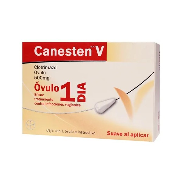 Canesten V vulo 500 Mg, 1 vulo - Producto Original