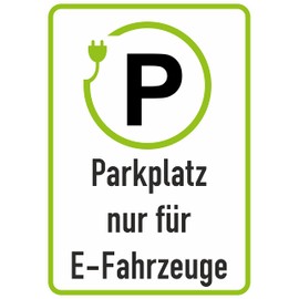 Daged T-106 Parking Space Only for E - Passenger Sticker 23 x 16 cm