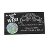 My Scratch Offs Glitter 1 inch Holographic Silver Round Scratch