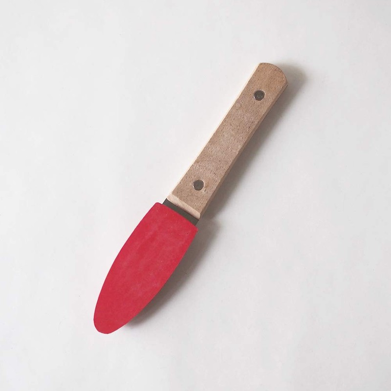 Ozakikame Shoten KO Finishing Spatula, Mature Body, Pink, 0.3 inches