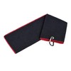 Mile High Life Microfiber Waffle Trifold Towel Brush Tool Set