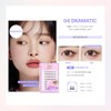DLUX Professional 04 DRAMATIC Glueless Pink Lash False Eyelashes, For