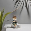 NYSCURE Resin Yard Decoration Figurine - Funny Miniature Statue for