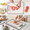 Korekaou Double Sided Cutting Board, Multi-functional, 304 Stainless Steel and