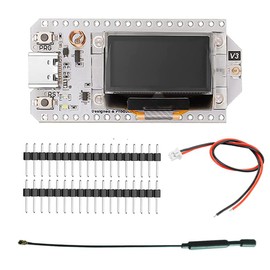 Hailege ESP32 LoRa V3 SX1262 0.96 Inch OLED Display Development Board WIFI Bluetooth Dual Core 240MHz CP2102 and 863/928MHz with Antenna for Arduino Smart WIFI LoRa 32