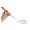 Stainless Steel Non-Stick Frying Spoon with Wooden Handle for Easy