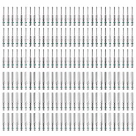 JRready 90 Pairs ST6281 Deutsch Solid Pin and Socket DT Contact/Terminal, DT Connector Contact Size 16 Male Pin 0460-215-16141/ Female Socket 0462-209-16141, Wire Size 14-20 AWG