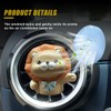 Cute Lion Car Air Fresheners Vent Clips, Rotating Windmill Car