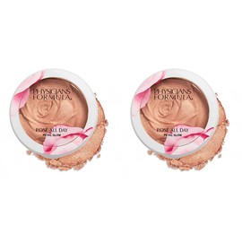 Physicians Formula Rosé All Day Highlighter Blush Face Powder, Pink Petal Glow, Dermatologist Tested, Clinicially Tested (Pack of 2)