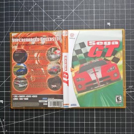 Unbranded Dreamcast Sega GT Custom Case - NO Game or Manual
