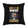 Competitive Puzzle Speed Cubing Math Gift Cube I Love Maths