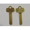 TWO NICKEL SILVER FITS BEST KEY BLANKS FOR "TA" KEYWAY