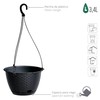 Prosper Plast DRLW215-S433 21.7 x 14.2 cm Ratolla Round Flowerpot
