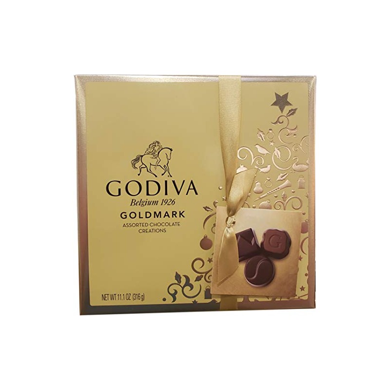 Godiva 27Piece Belgium Boxed Assorted Chocolates, 11.1 Oz