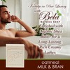 BELA Oatmeal Soap with Milk and Bran 3.3 OZ, Pack