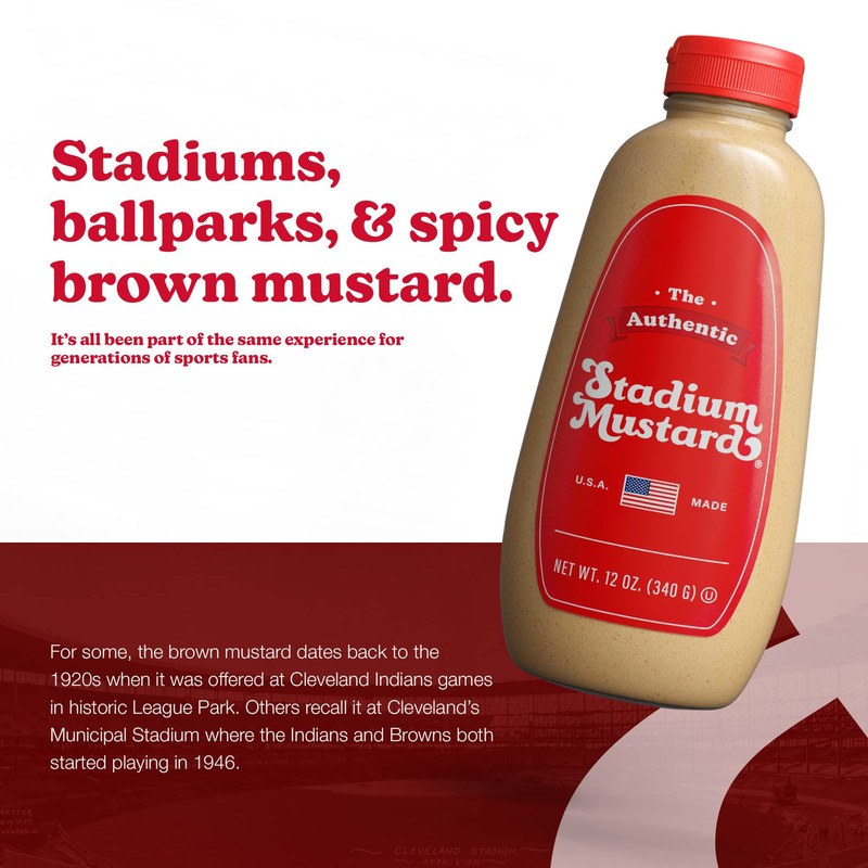 Stadium Mustard, 12 oz