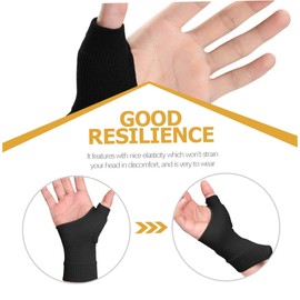 ULTECHNOVO 3pairs Wrist Compression Arthritis Gloves Wrist Thumb Support Sports Brace Comfortable Breathable Reusable for Men Women