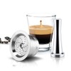 HAILASRE Refillable Stainless Steel Combo Reusable Cafissimo Coffee Capsule for