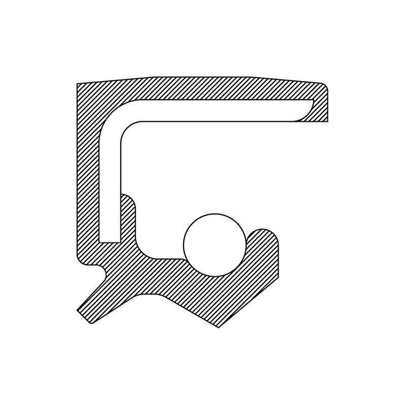 National 711041 Manual Transmission Output Shaft Seal