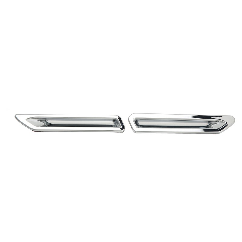 2 Pair Radiator Slot Vent Trim Electroplated Ventilation Decorative Trim