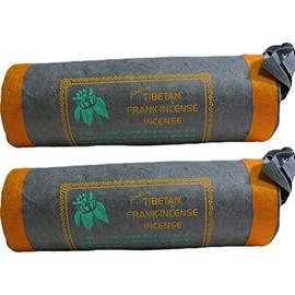 Traditional Tibetan Ayurveda Chakra Aroma Therapy Frankincense Healing Incense (Pack of 2)