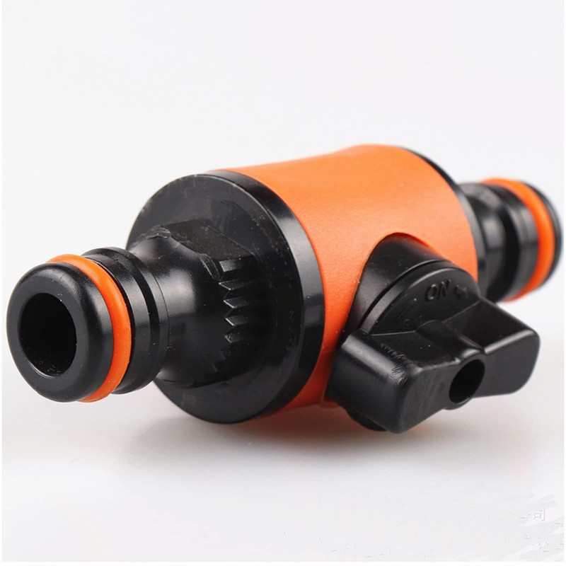 ZYWUOY 2pcs Quick Release Shut-Off Valve Plastic Hose Pipe Faucet