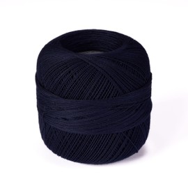 Crochet OMEGA NO.30 [30grs] - 100% Mercerized Cotton Yarn for Fine Crochet - Navy Blue 1303