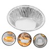 Gatuida 200Pcs Egg Tart Molds Round Foil Trays Baking Cups