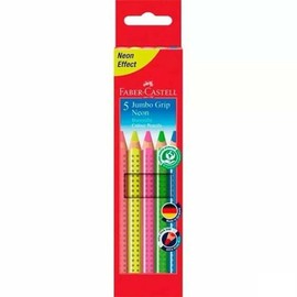 Faber-Castell Neon Multicolor Colored Pencils (5 Units)