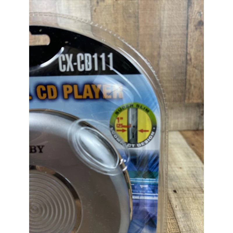 Coby NEW COBY SILVER DID MAN/WALKMAN CD PLAYER DYNAMIC BASS