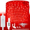West Ivory 762LEDs, 100ft Red Outside LED Rope Light, 8