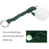 BTIHCEUOT Golf Practice Swing Fly Rope Ball for Outdoors Club