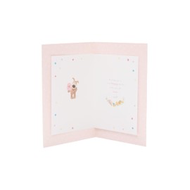 Boofle Very Special Daughter Egg-static Floral Easter Card Cute Greeting Card