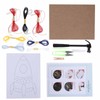 String Art Decorative Colourful DIY Nails Winding Lines Drawing Kit