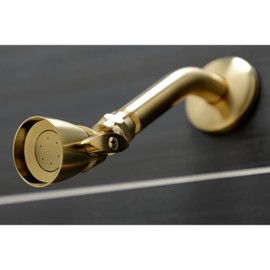 Kingston Brass KB237AX Victorian Three-Handle Tub and Shower Faucet, 72 x 8 x 7.38, Brushed Brass