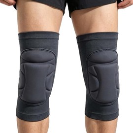 Volleyball Knee Pads for Men & Women Wrestling, Football, Basketball, Anti-Slip Sports Knee Sleeves for Skating - Soft Knee Pad with Thick Foam for Ga