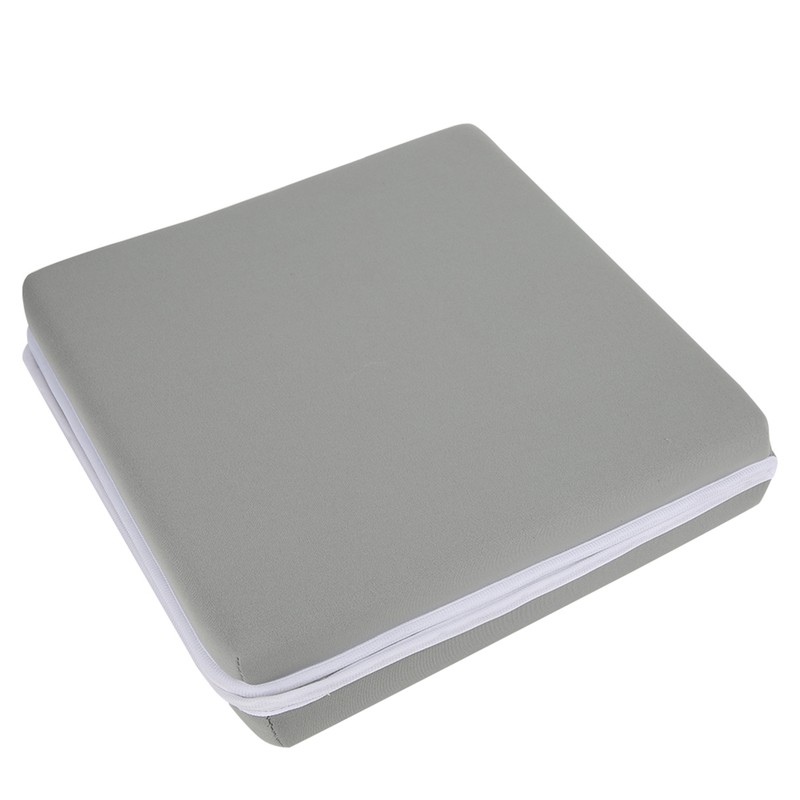 Neoprene Light Gray Rectangle Outdoor Swimming Kneeler Pad Indoor Bathroom