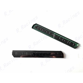 GMC OVERLAY 1PC Gloss Black Rear Tailgate Elevation Emblem Badge 2023+ GMC Canyon