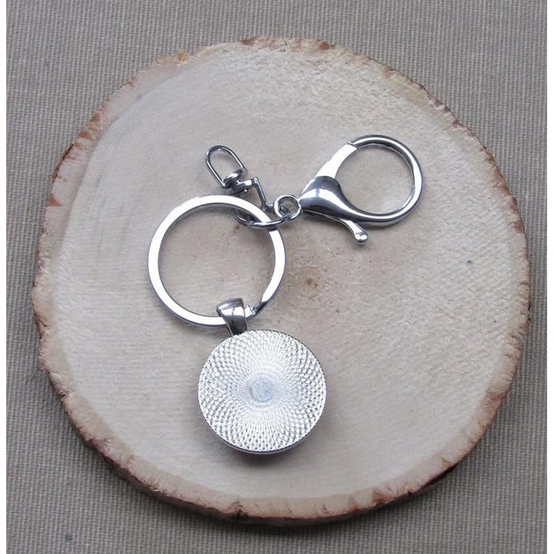 Key Ring / Bag Jewellery Hindu God Shiva Buddhist Silver