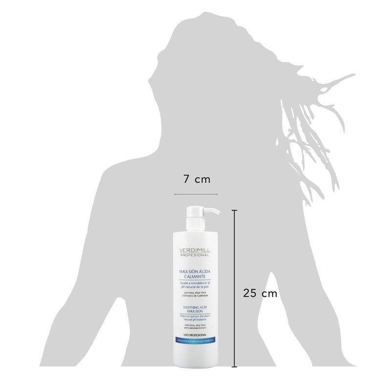 Moisturising and soothing body emulsion (800 ml).