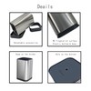 Stainless Steel Kitchen Utensil Holder Caddy,4L X 4W X 6.7H