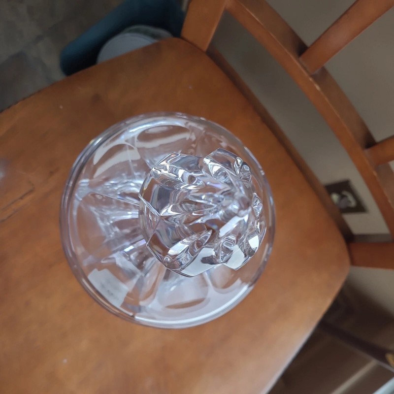 Lenox Ovations Oasis Crystal Liquor Decanter 13” NOS