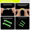 Vefungyan Fishing Glow Sticks for Rod: 350 Pcs Clip on