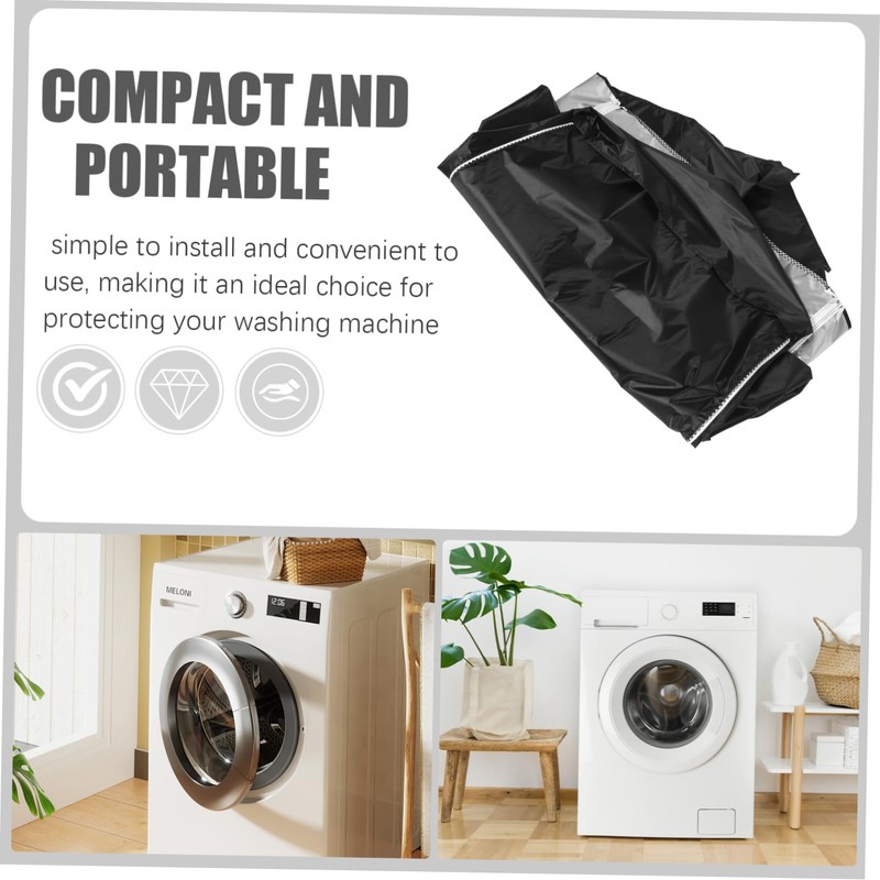 Tofficu Clothes Dryer Cover Protector for Top Load Washing Machine