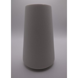 Minimalist Vase - Matte Finish Nordic Style Modern Ceramic Vase - Boho Home Decor for Coffee Table and Bookshelves Flower Vases Unique Design White Neutral Color Perfect for Modern Decor Aesthetic.