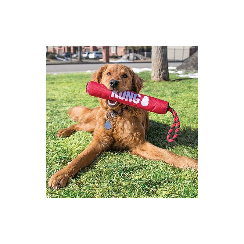 Kong Signature Stick Juguete para Perro con Cuerda