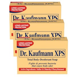 Dr. Kaufmann XPS Total Body Deodorant Soap 80g (Pack of 3)